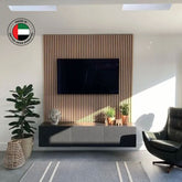 Charcoal TV Media Wall 180cm x 240cm